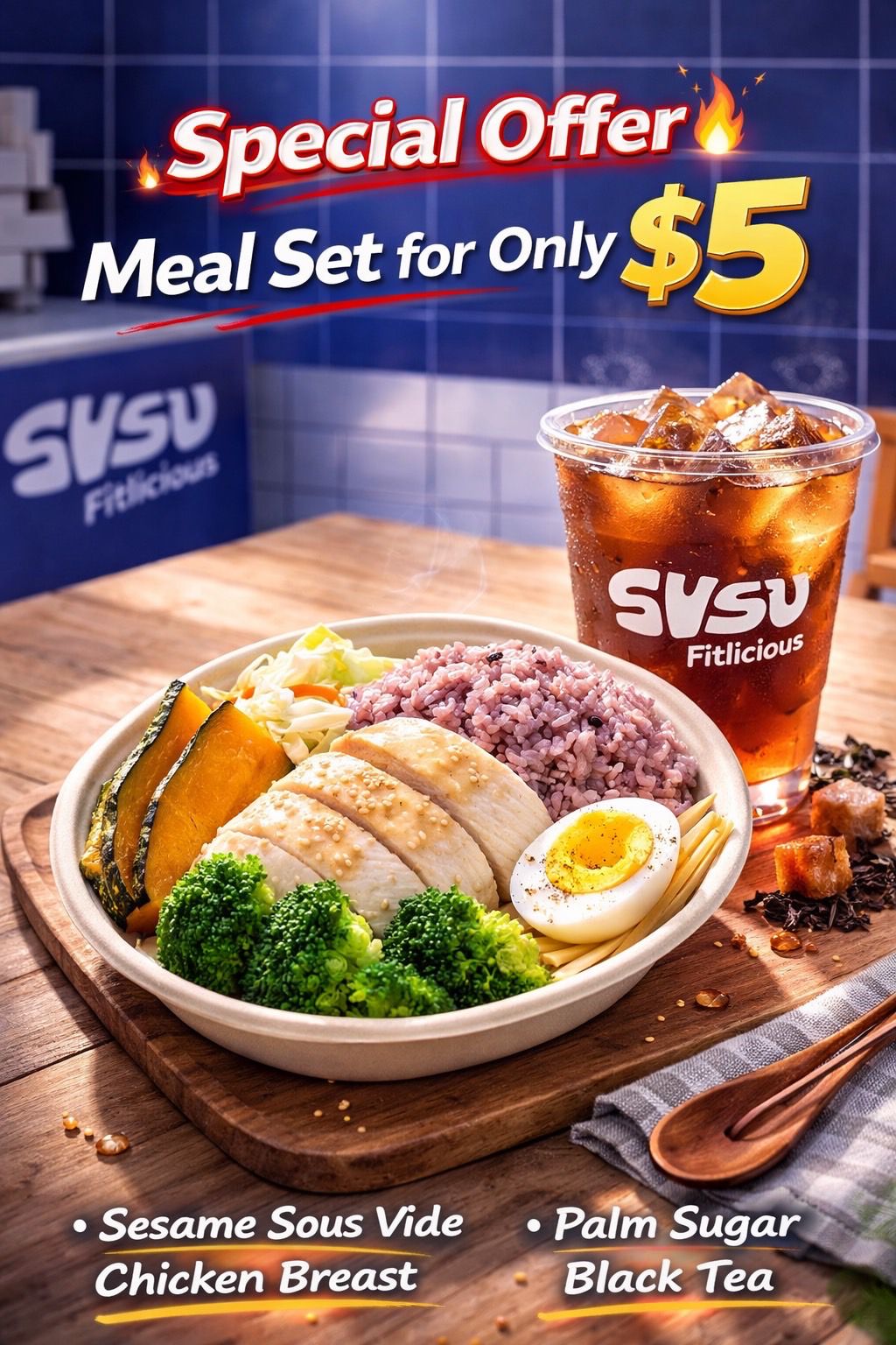Special offer meal set
